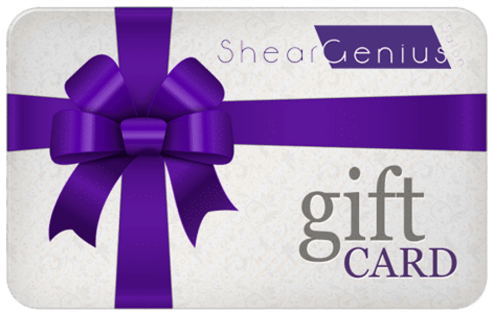 Shear Genius Salon Gift Card