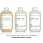 Olaplex Treatment rebuilds broken hair bonds find out more at Shear Genius Salon Norwalk CT