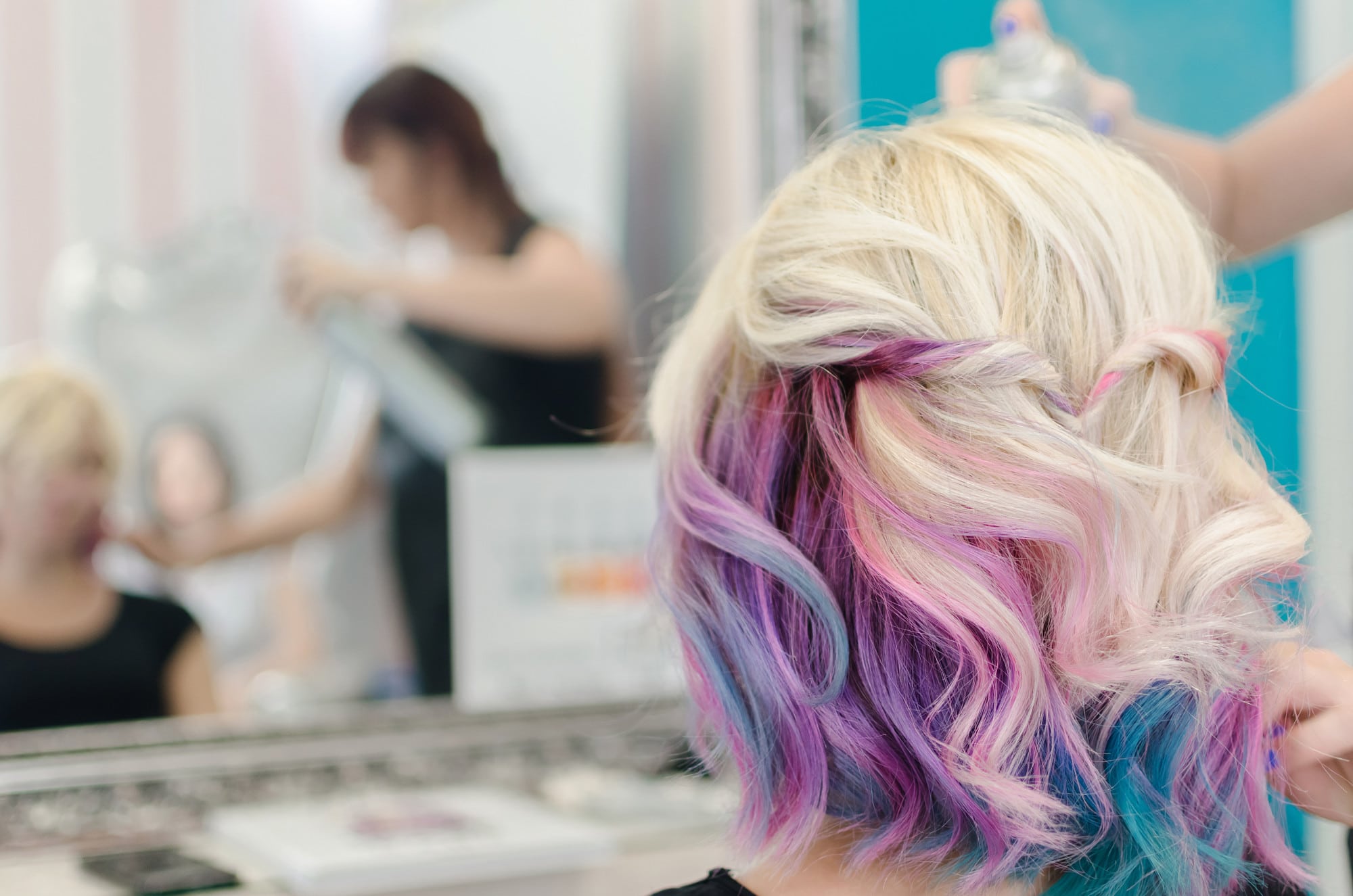 Hidden Rainbow Hair: The Hair Trend You Need to Try This Summer | Shear  Genius Salon | Hair Salon Norwalk CT Hidden Rainbow Hair: The Hair Trend  You Need to Try This Summer